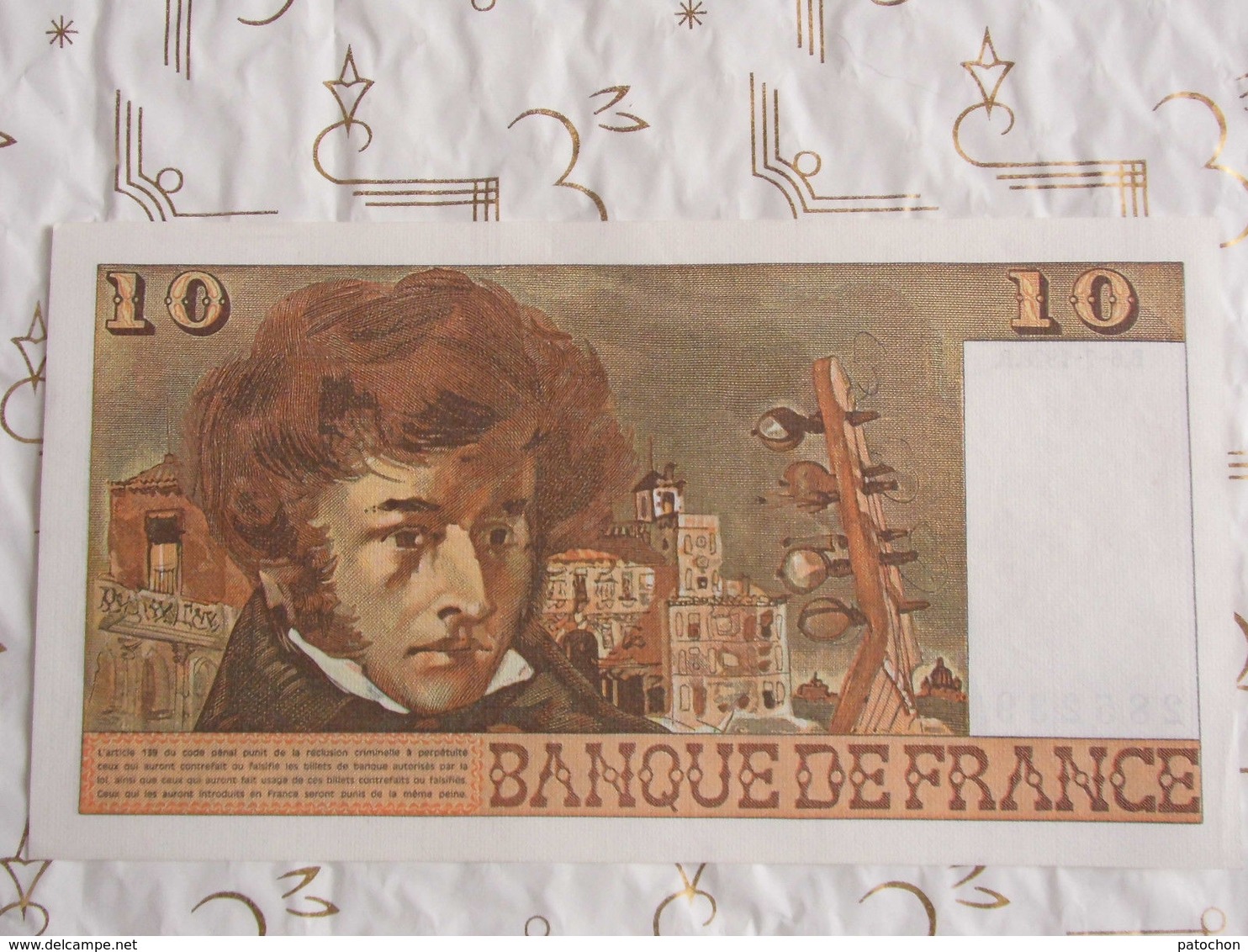 Banque De France 10 Francs Berlioz 1978 N°285239 J.305. - 10 F 1972-1978 ''Berlioz''