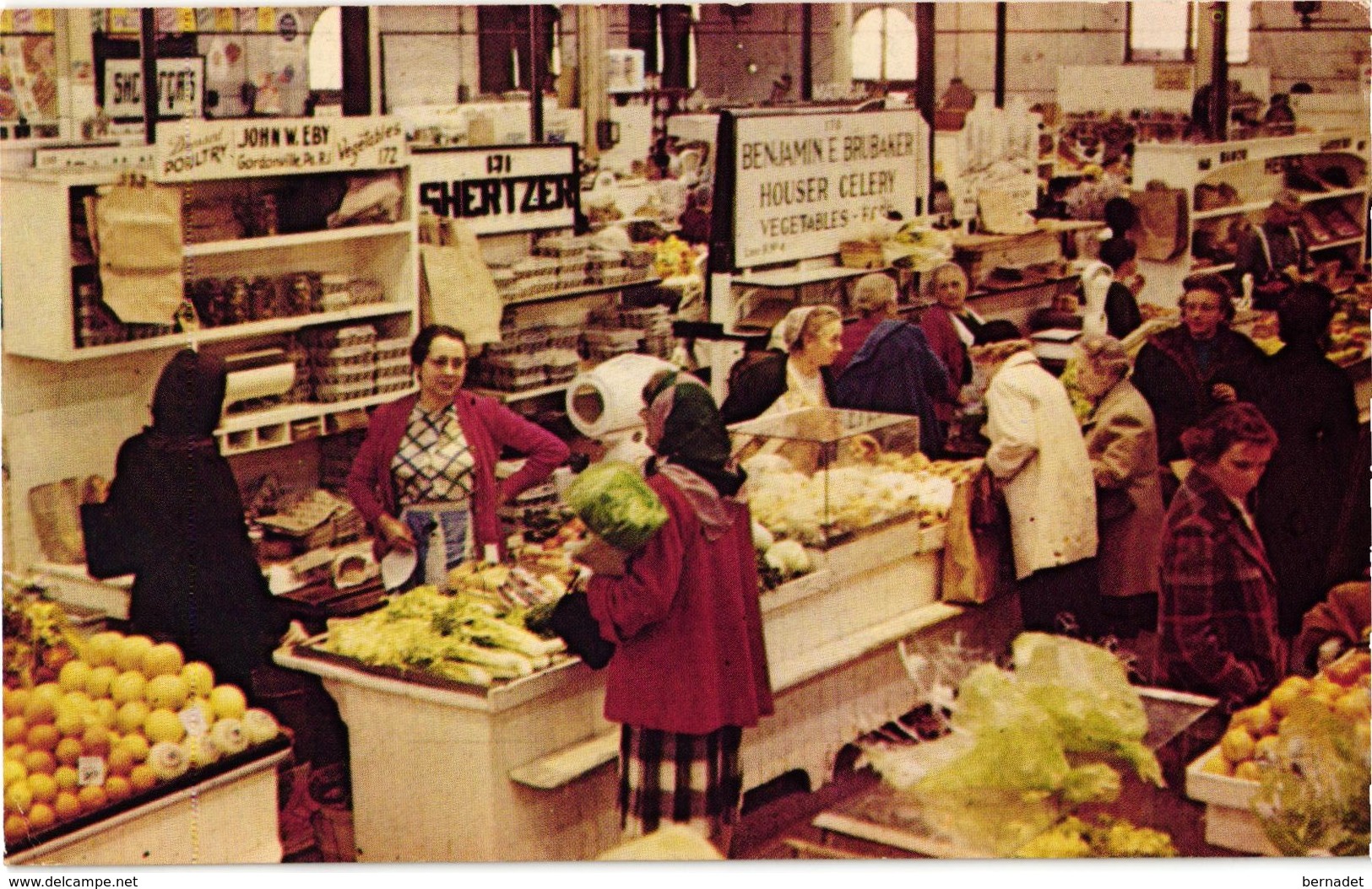 ETATS UNIS ... LANCASTER  .... FAMOUS FARMER'S MARKETS - Lancaster