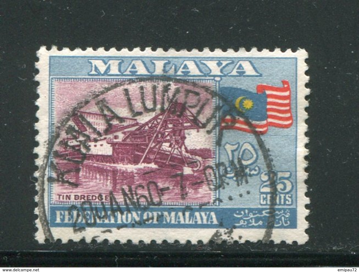 MALAISIE- Y&T N°82- Oblitéré - Fédération De Malaya