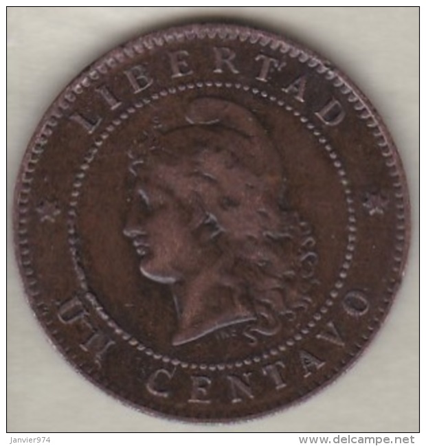 ARGENTINE / TUCUMAN . UN CENTAVO 1890. BRONZE - Argentinië