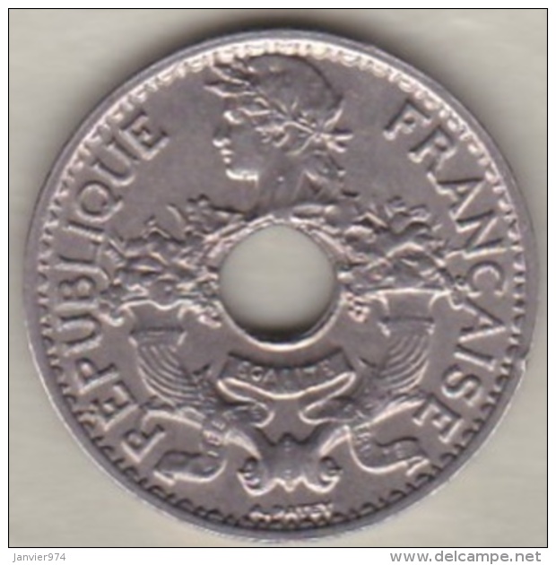 Indochine Française . 5 Cent 1923 . Cupro Nickel . SUP/XF +++ - Indocina Francese