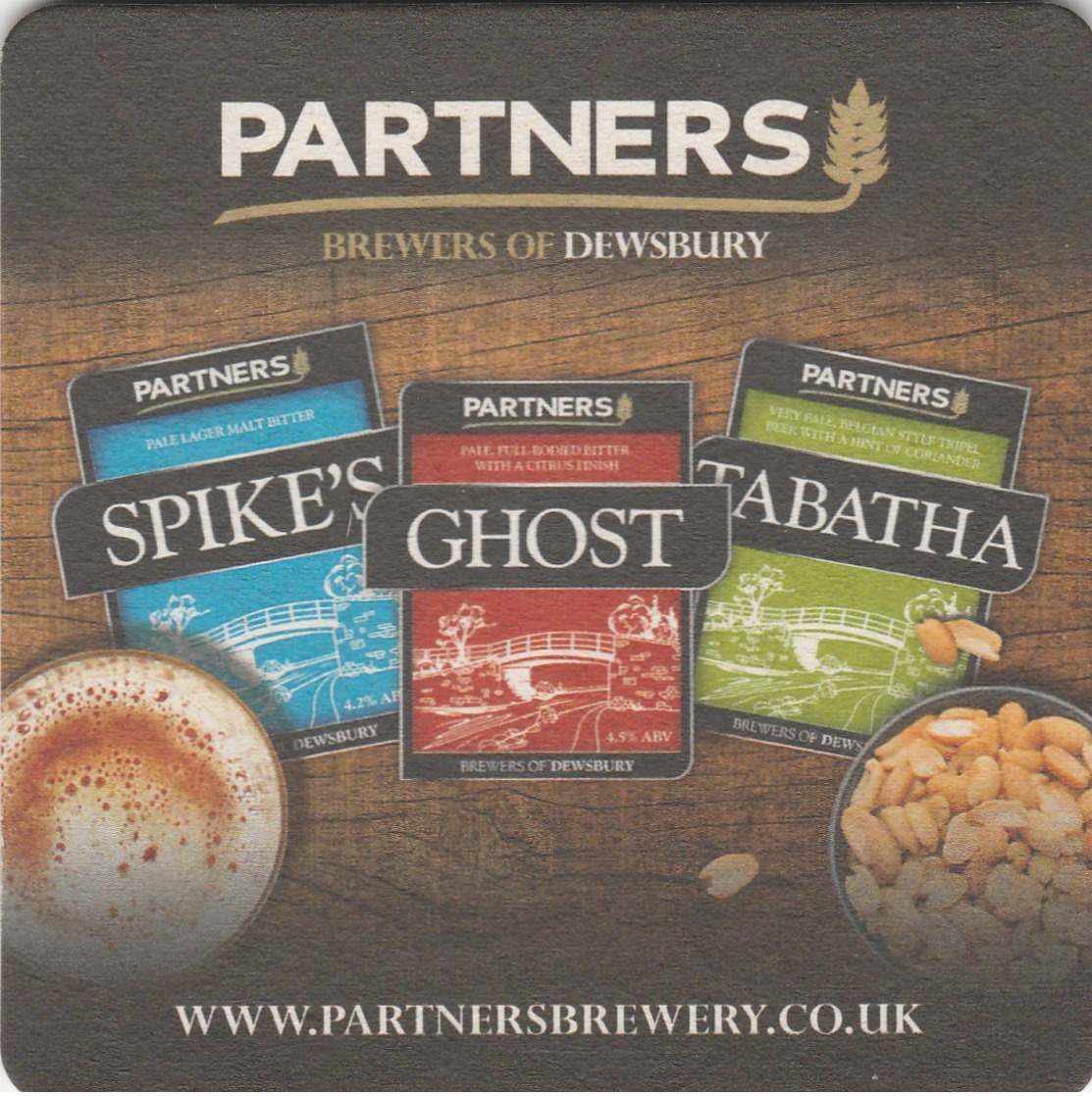 UNUSED BEERMAT - PARTNERS BREWERY (DEWSBURY, ENGLAND) - (Cat 002) - (2011) - Sous-bocks