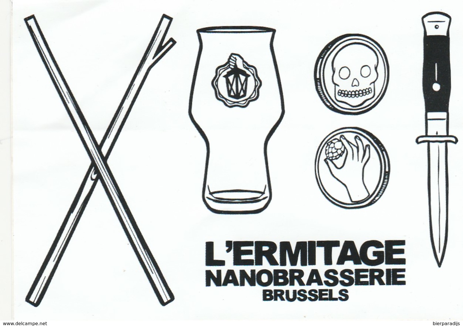 L Ermitage Nanobrasserie Brussels - Bière