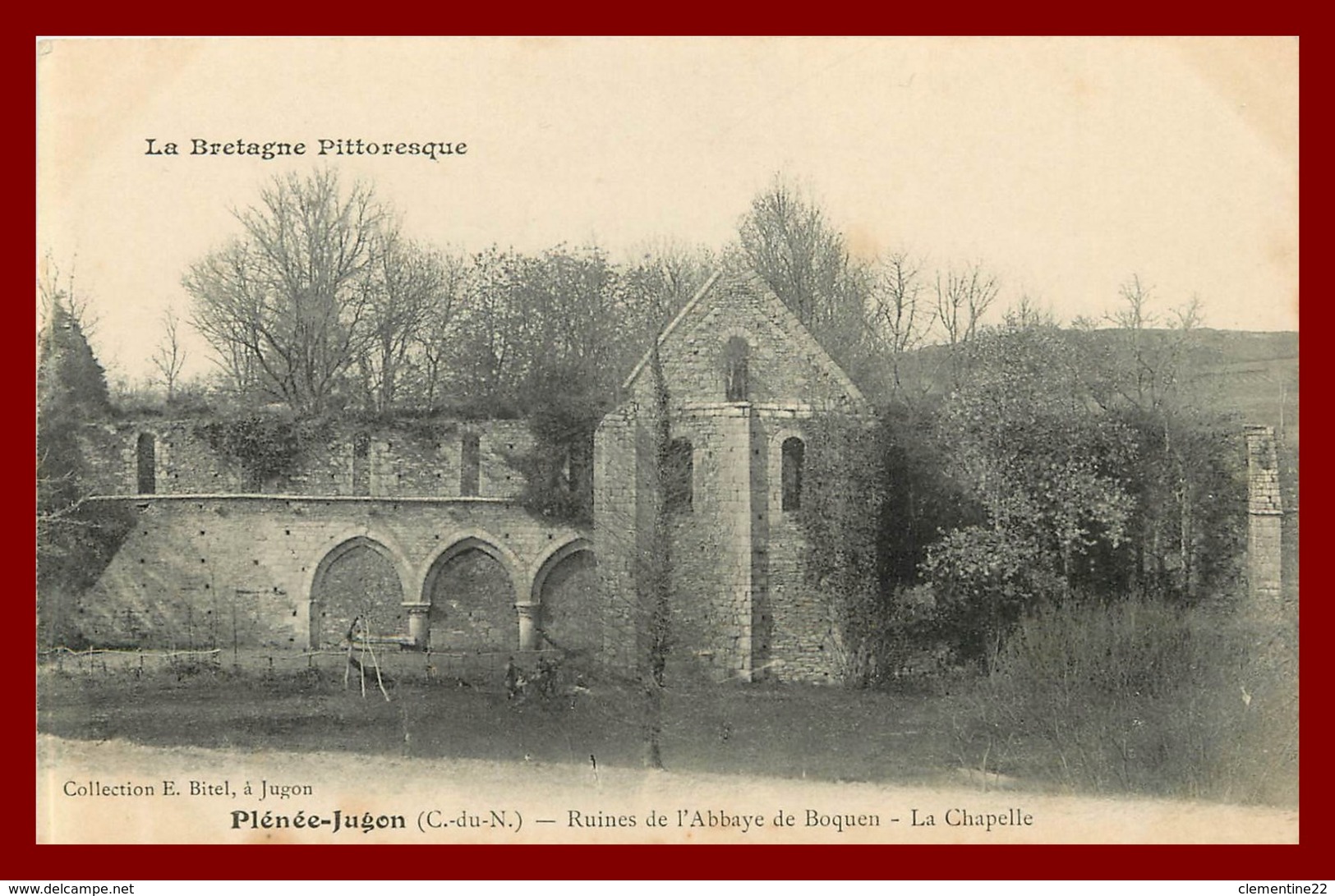 PLENEE JUGON - La Chapelle  ( Scan Recto Et Verso ) - Plénée-Jugon