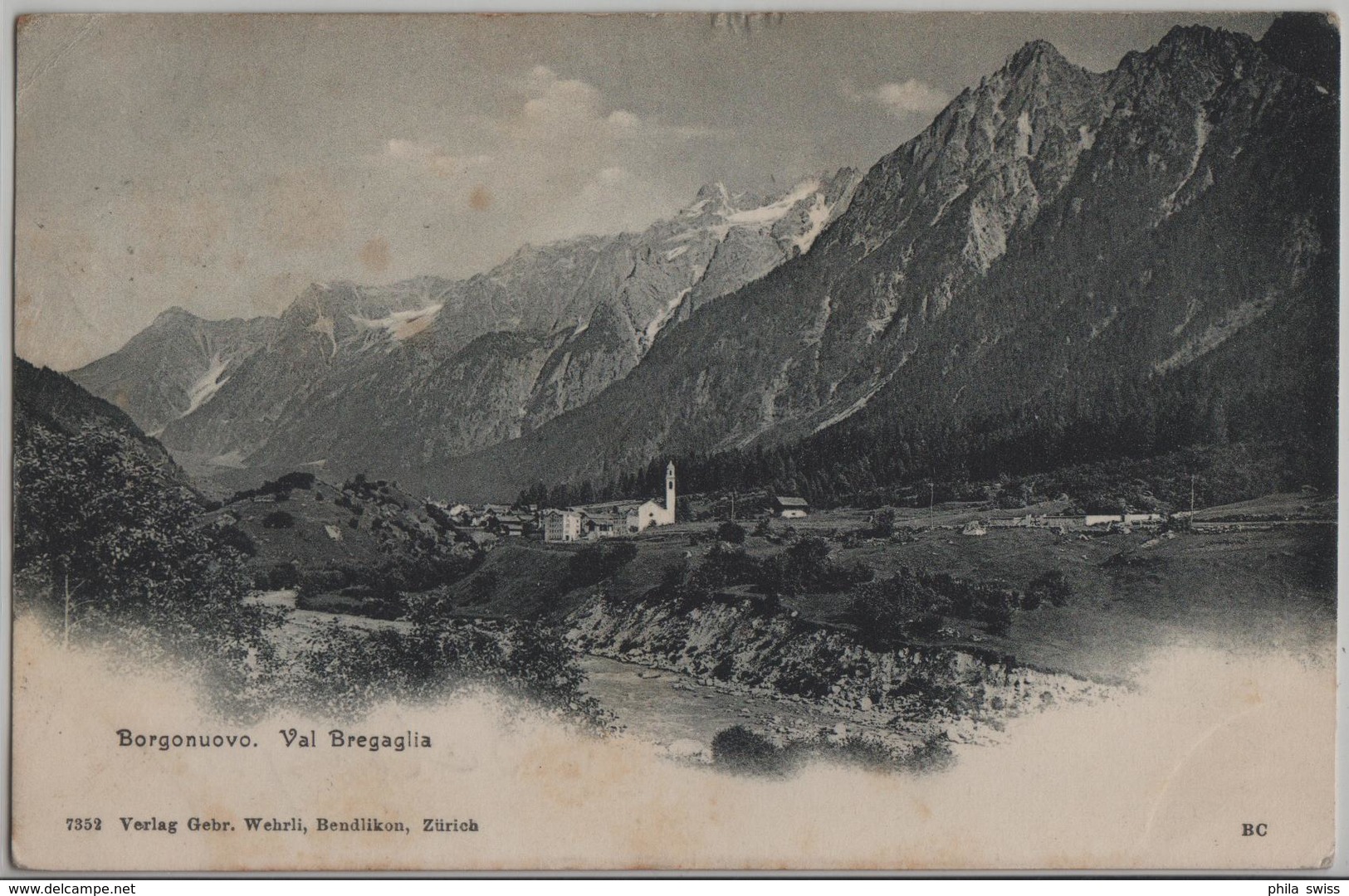 Borgonovo - Generalansicht (Val Bregaglia) - Photo: Wehrli - Bregaglia