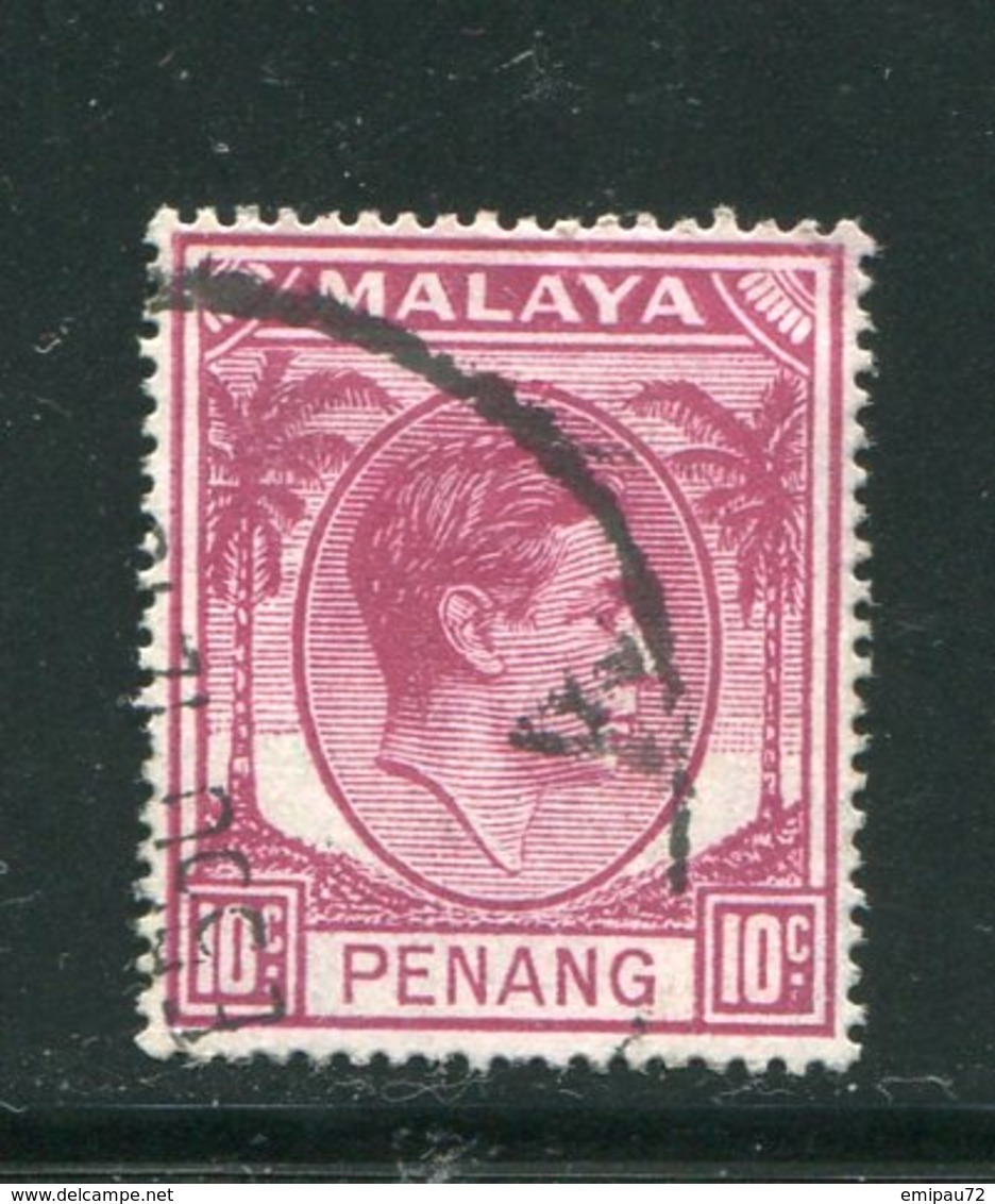 MALAISIE- PENANG- Y&T N°9- Oblitéré - Penang