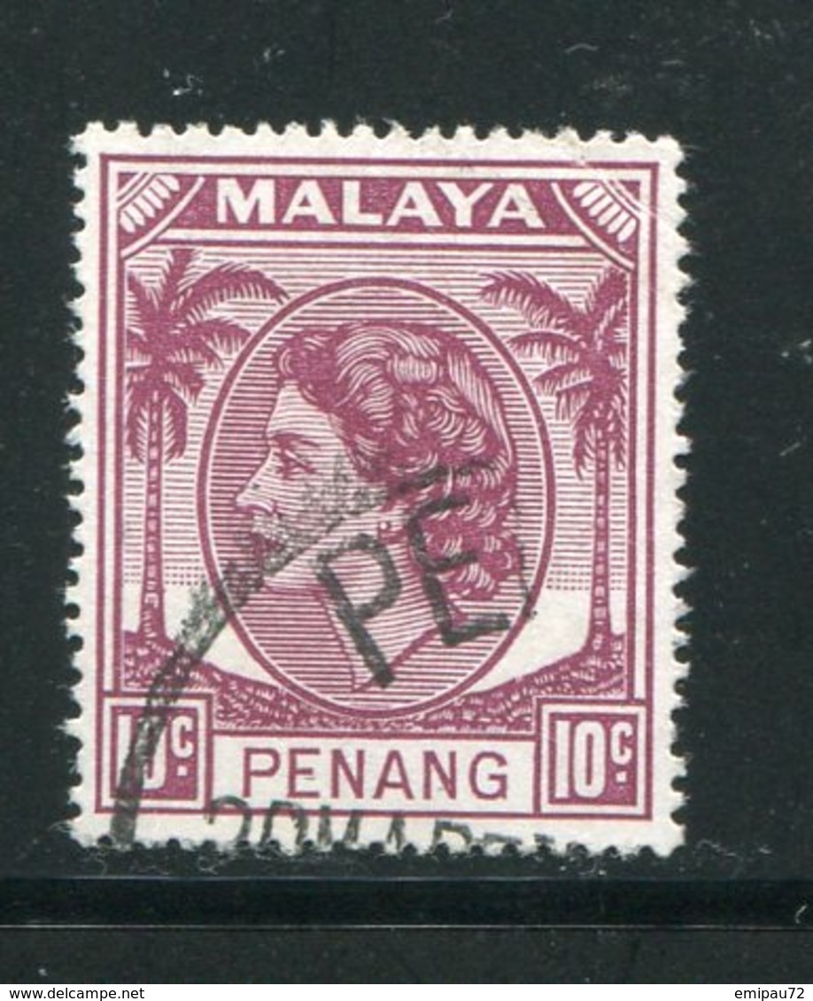 MALAISIE- PENANG- Y&T N°29- Oblitéré - Penang