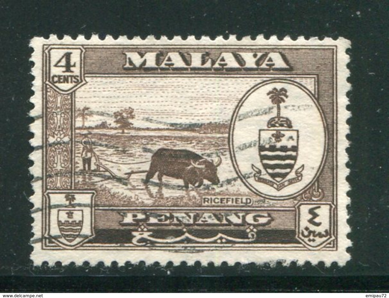 MALAISIE- PENANG- Y&T N°51- Oblitéré - Penang