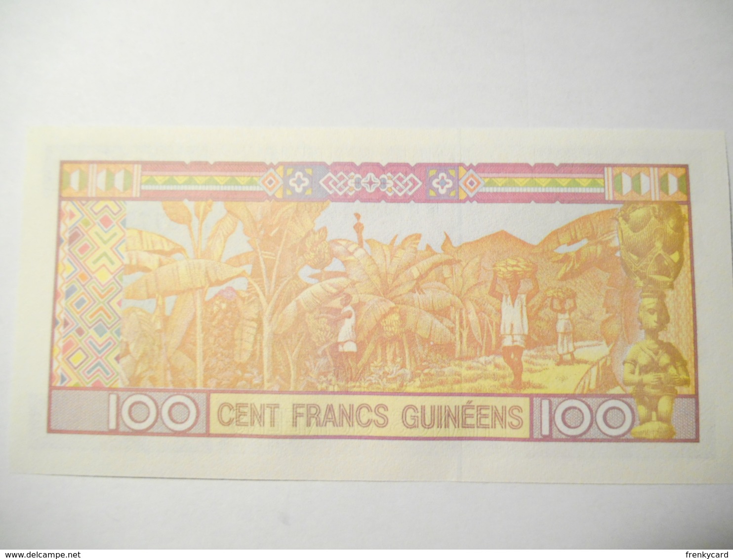 GUINEA  100 FRANCS 2012 UNC - Guinea