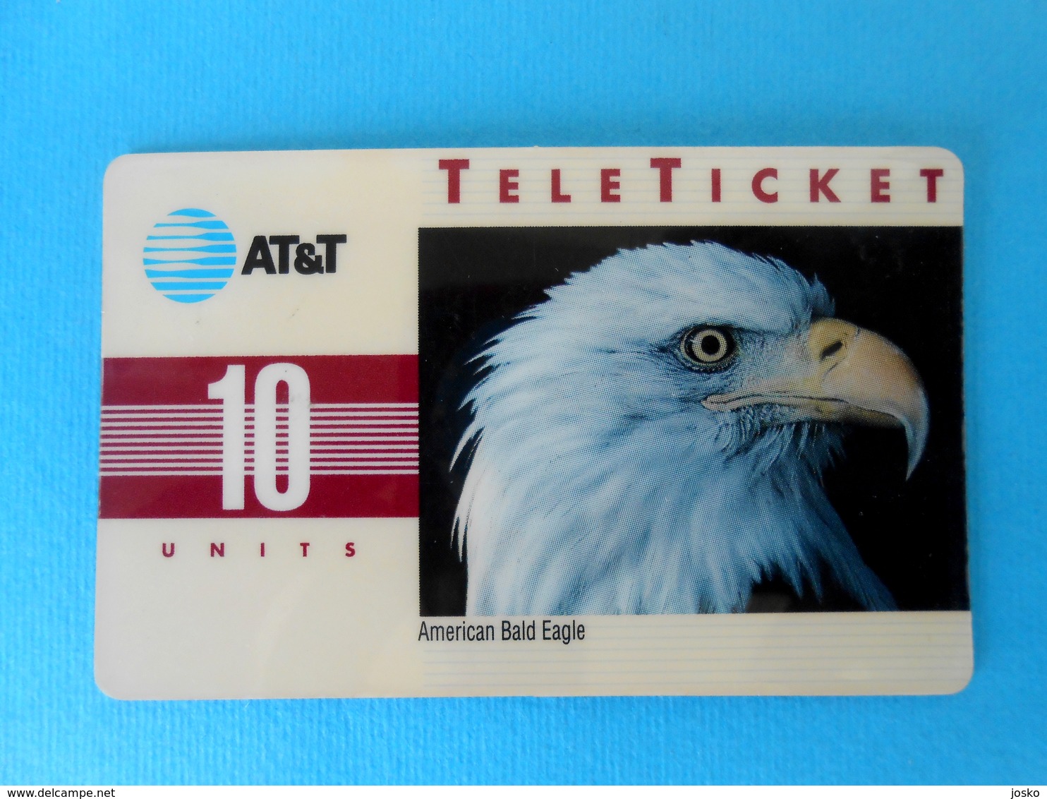 AMERICAN BALD EAGLE ( USA - AT&T Card ) Eagle Aigle Adler Aguila Aquila Birds Of Prey Raptors Raptor Bird Rapace Rapaces - AT&T