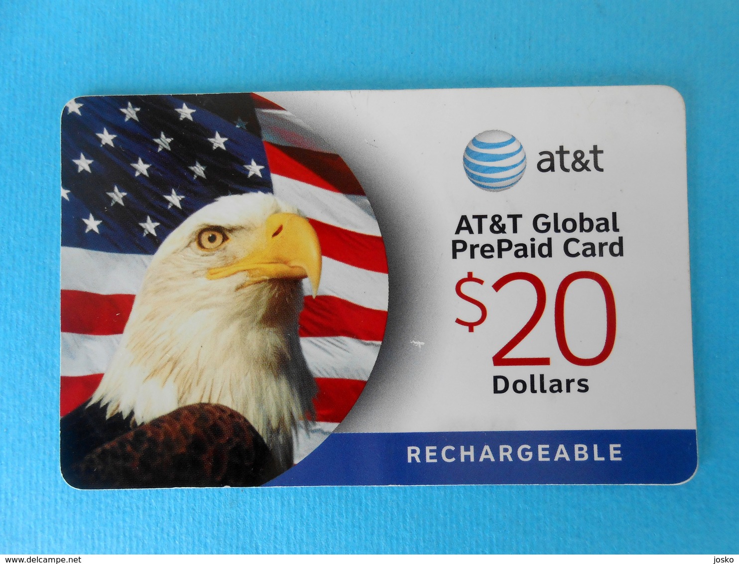 AMERICAN BALD EAGLE ( USA - AT&T Card ) Eagle Aigle Adler Aguila Aquila Birds Of Prey Raptors Raptor Bird Rapace Rapaces - AT&T