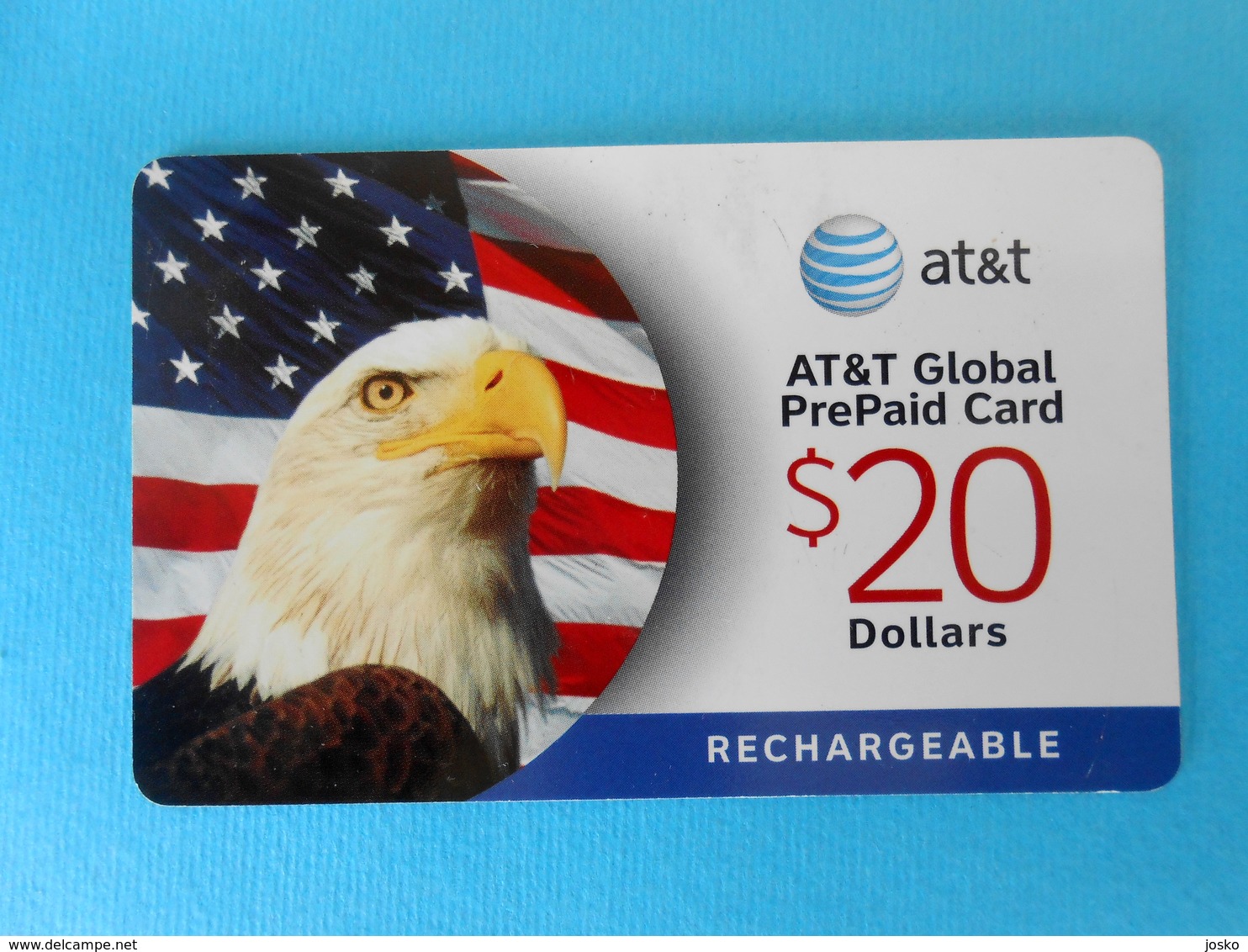 AMERICAN BALD EAGLE ( USA - AT&T Card ) Eagle Aigle Adler Aguila Aquila Birds Of Prey Raptors Raptor Bird Rapace Rapaces - AT&T