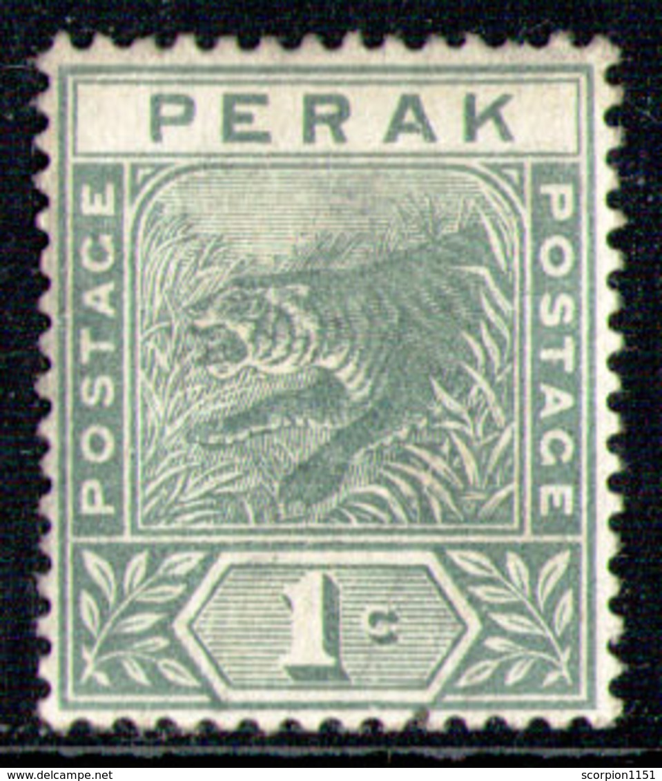 PERAK 1892 - From Set MH* - Perak