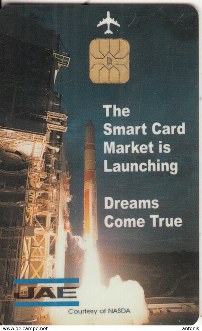 JAPAN - NASDA(National Space Development Agency Of Japan), JAE(Japan Aviation Electronics) Demo Card - Japan