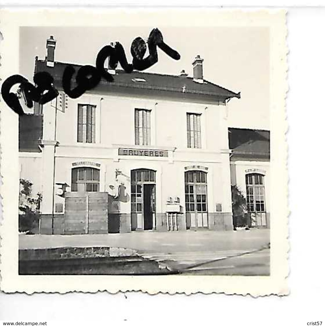 88 BRUYERES LA GARE AOUT 1940 CAMOUFLAGE PROTECTION - Bruyeres