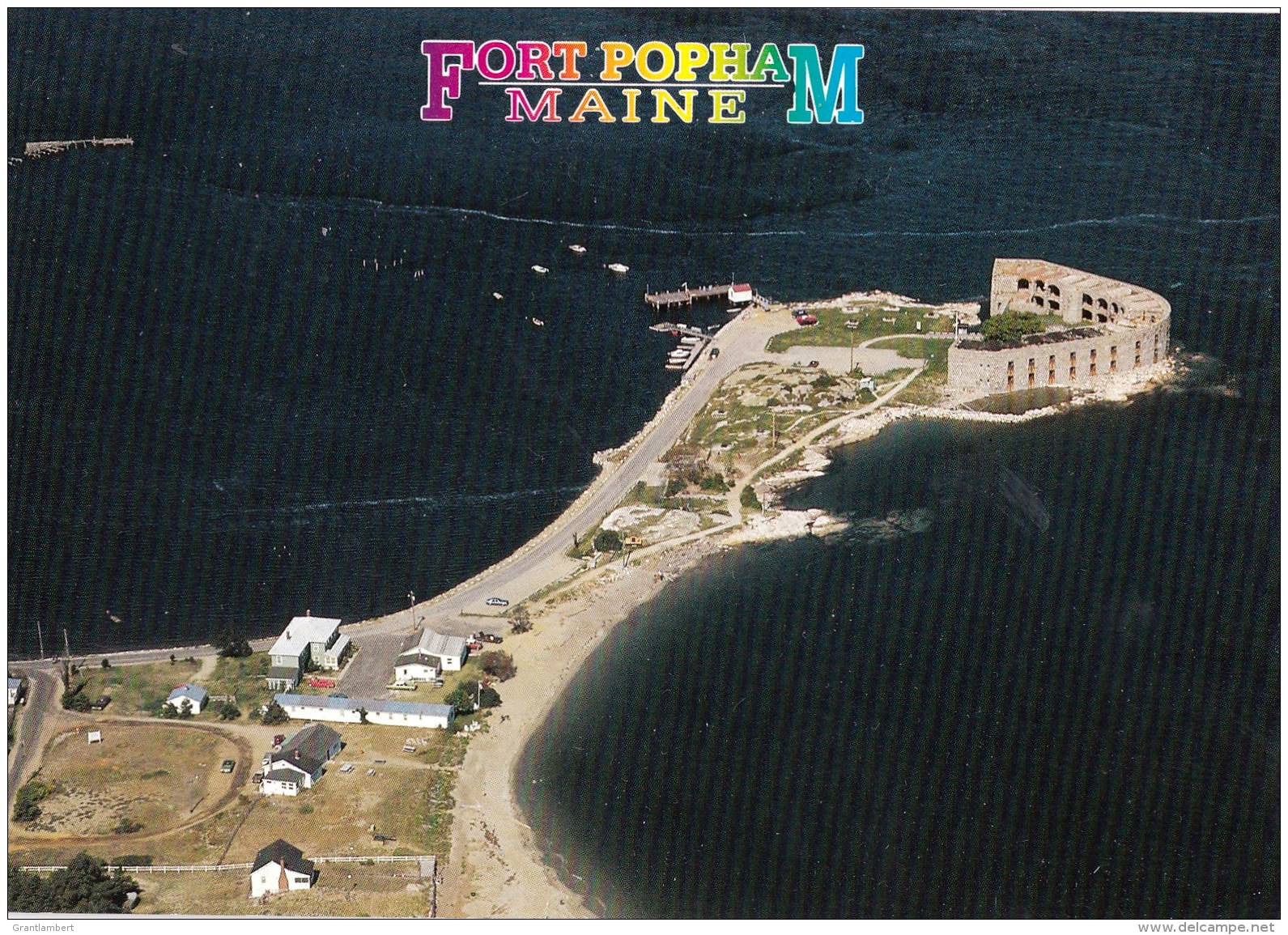 Fort Popham &amp; Popham Beach, Maine, USA Unused - Other & Unclassified