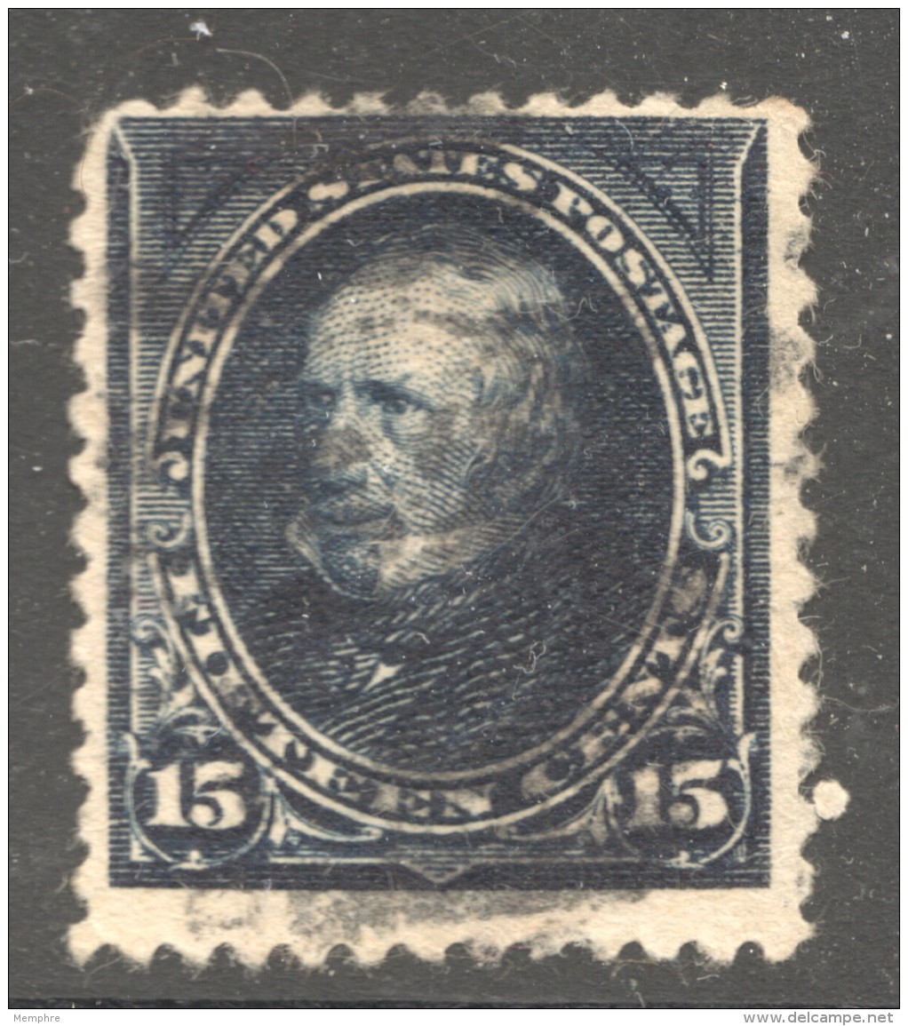 1890  Henry Clay  15 Cents  Sc 259 Used - Unused Stamps