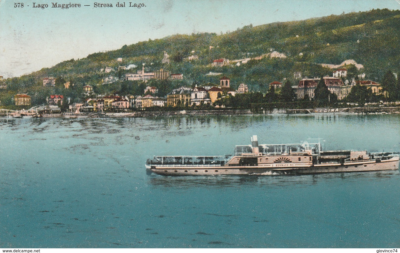 VERBANIA - LAGO MAGGIORE - STRESA DAL LAGO......F5 - Verbania