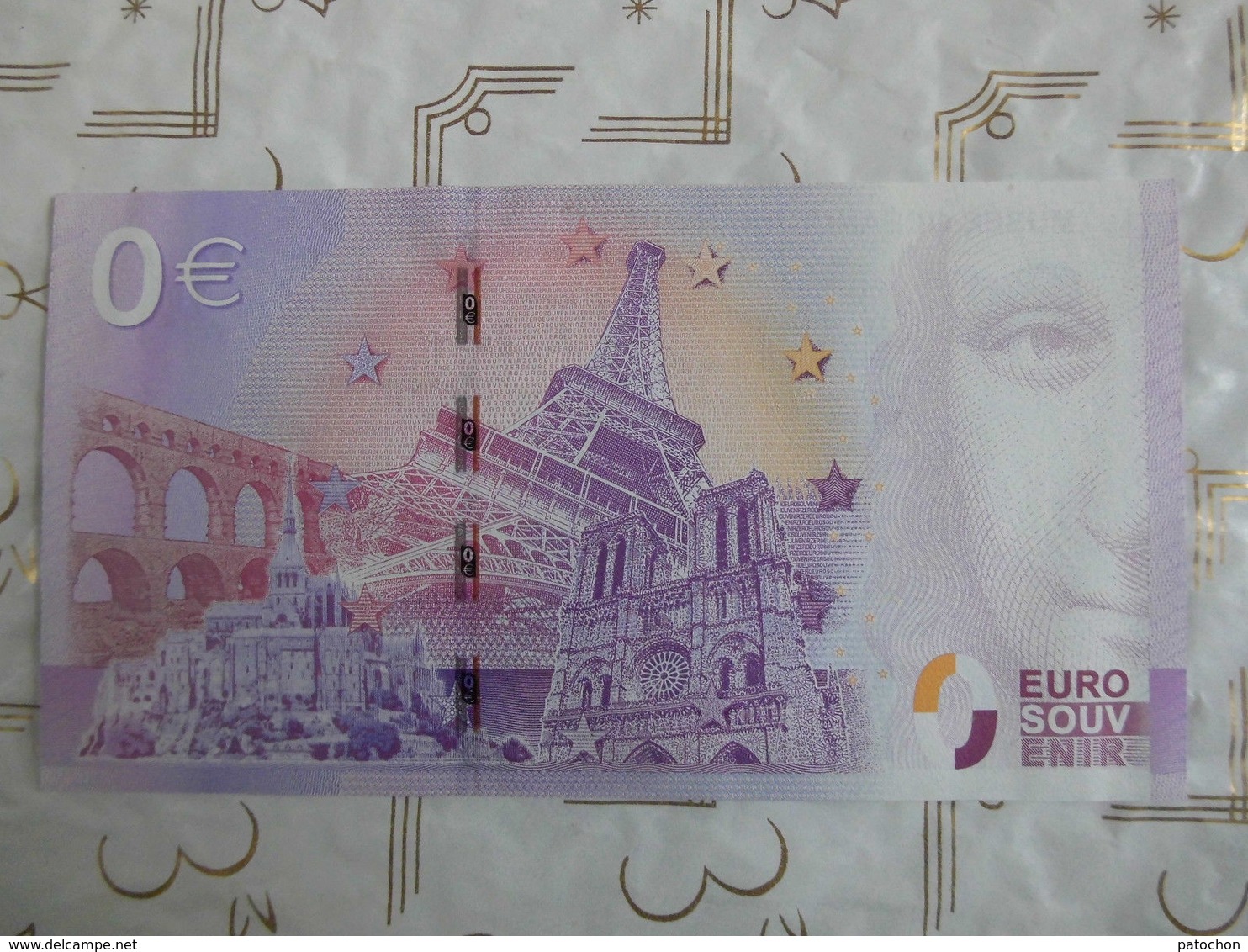 Billet Euro 2015 Souvenir Musée Océanographique De Monaco 0 €. - Monaco