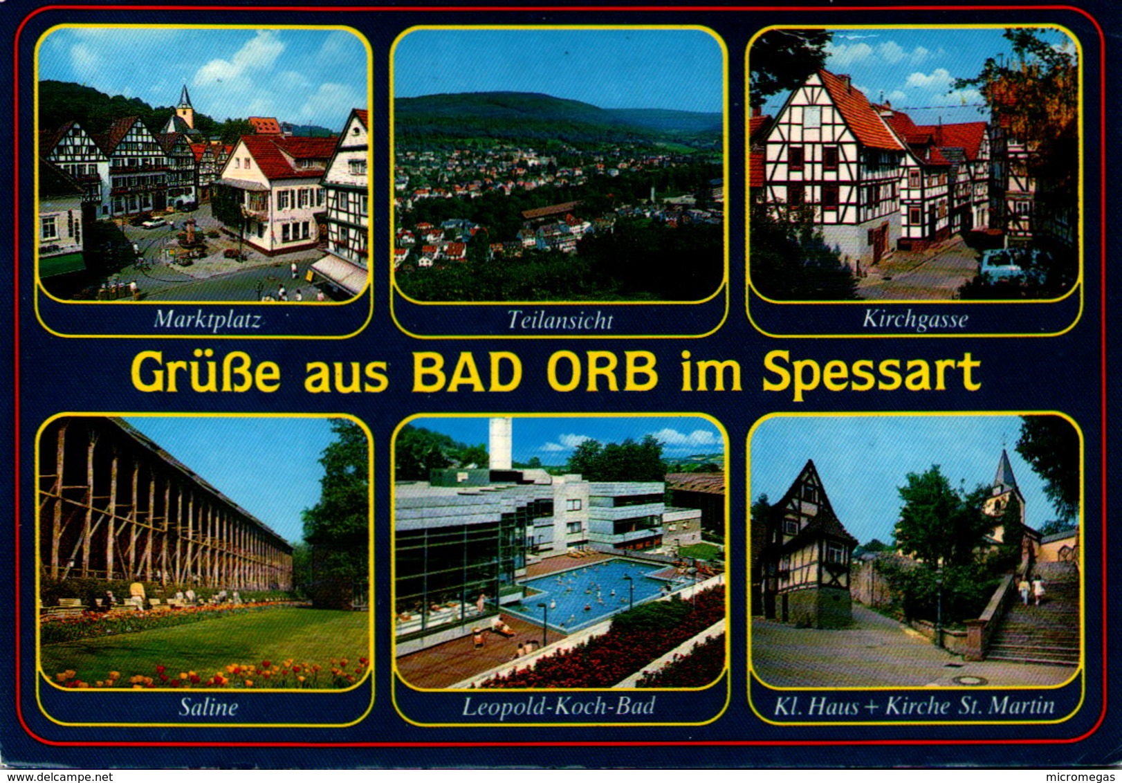 Grüsse Aus BAD ORB Im Spessart - Multivues - Bad Orb