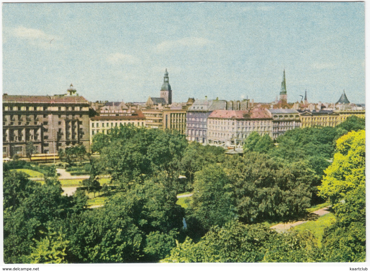 Riga - Canal Greenery - (Latvijas PSR / Latvia / Letland) - Lettonie