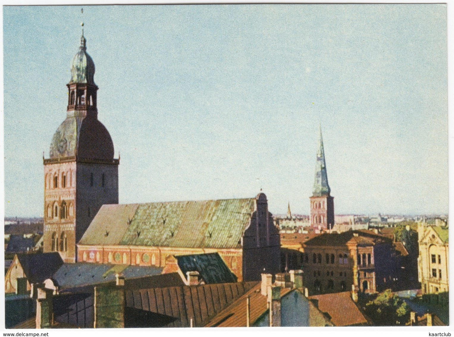 Riga - Roofs Of Old Riga - (Latvijas PSR / Latvia / Letland) - Letland