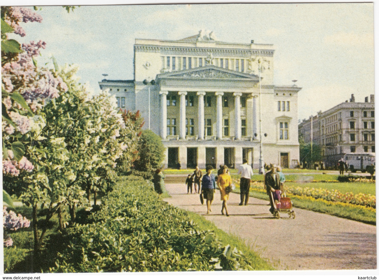 Riga - State Academic Opera And Ballet Theatre   - (PRAM/SCHAUKELWAGEN) - (Latvijas PSR / Latvia / Letland) - Latvia