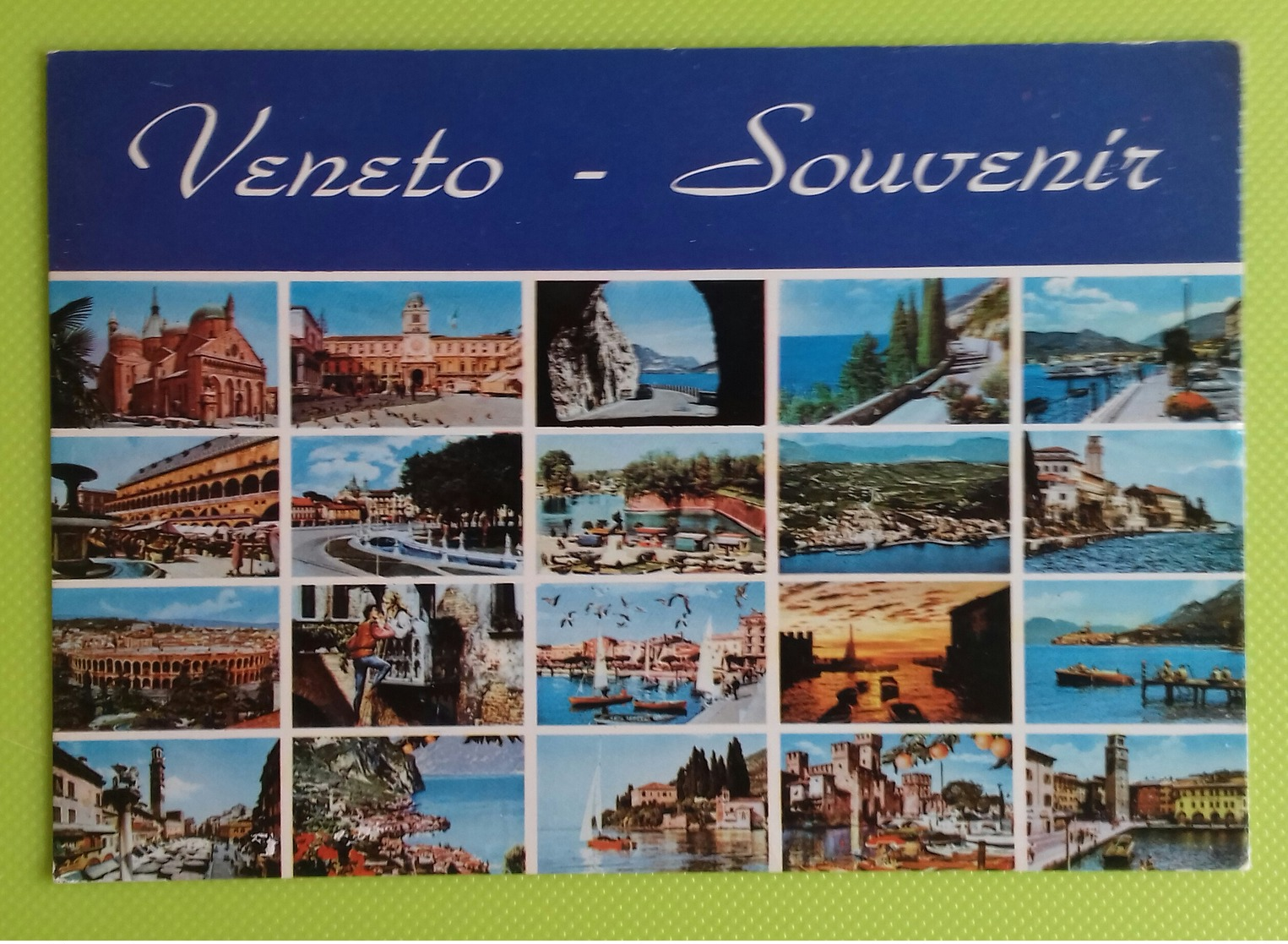 Cartolina VENETO - SOUVENIR - Viaggiata - Postcard - Vedutine - Altri & Non Classificati