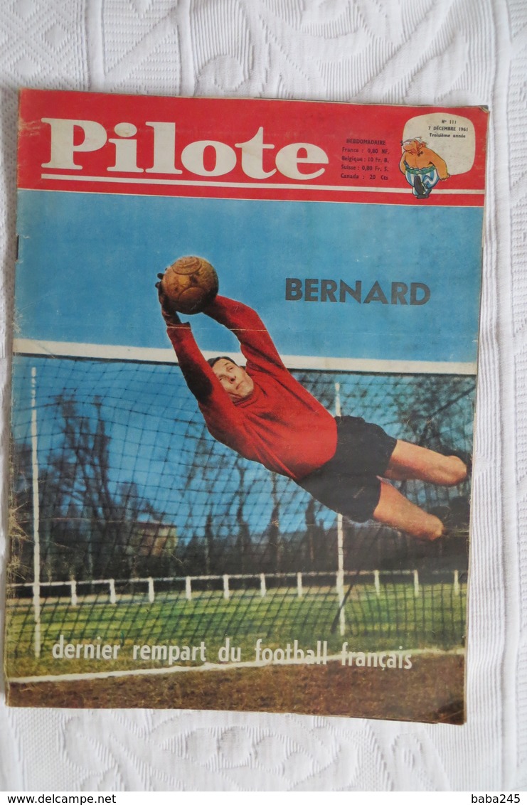 Pilote 111 Football Bernard - Pilote