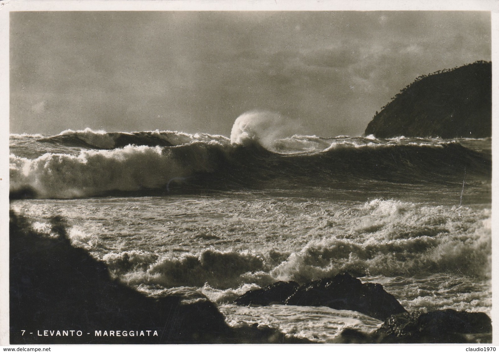 CARTOLINA - POSTCARD - LA SPEZIA - LEVANTO - MAREGGIATA - La Spezia