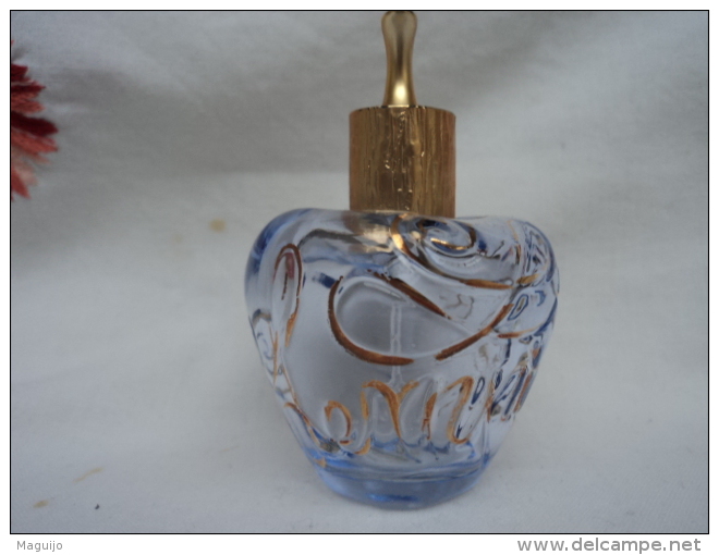 LOLITA LEMPICKA   : PETI VAPO VIDE EDT  30 ML AVEC " CREUX " FORME " COEUR" LIRE ET VOIR!! - Miniatures Femmes (sans Boite)