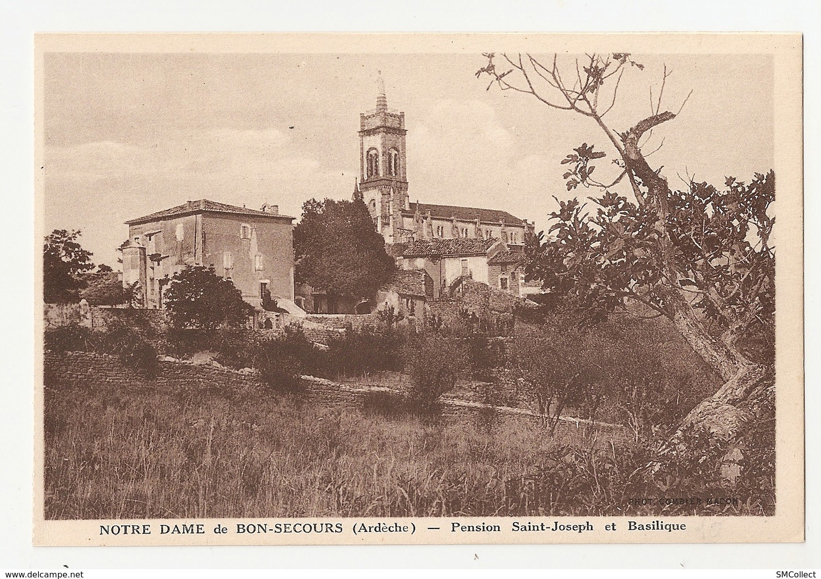 07 Notre Dame De Bon Secours, Pension Saint Joseph Et Basilique (2995) L300 - Autres & Non Classés