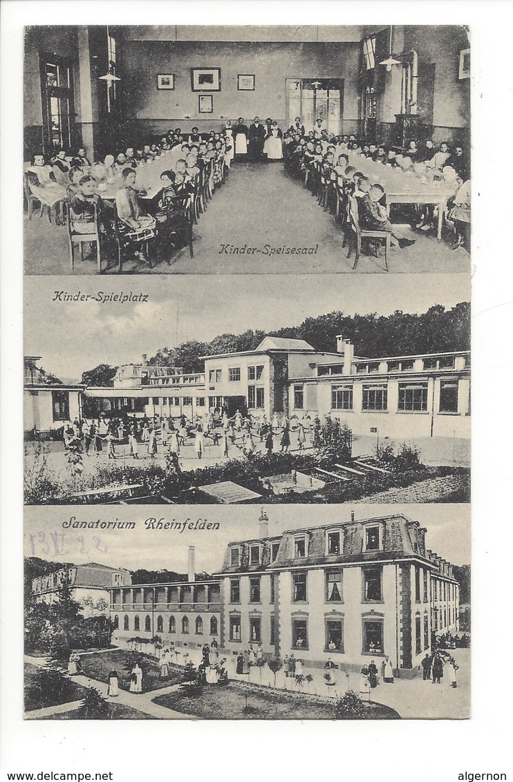 19872 - Rheinfelden Sanatorium Kinder Spielplatz Kinder Speisesaal - Rheinfelden