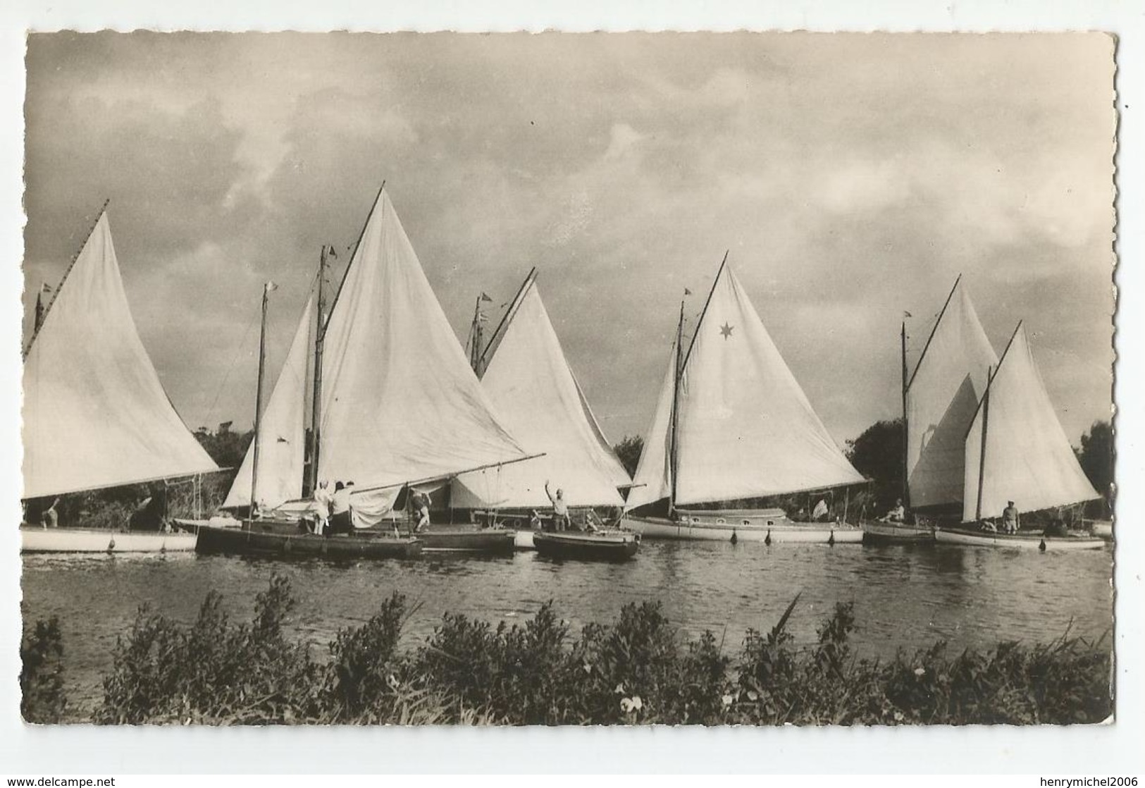 Bateaux Voiliers Wyprawa Zeglarska Zhp Norfolk Anglja 1961 - 2scans - Sailing Vessels