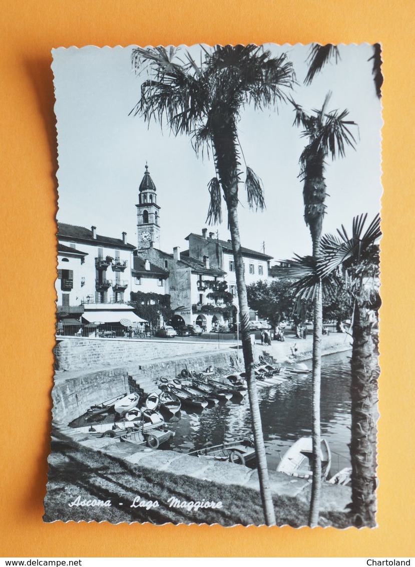 Cartolina Svizzera - Ascona - Lago Maggiore - 1955 Ca. - Non Classificati