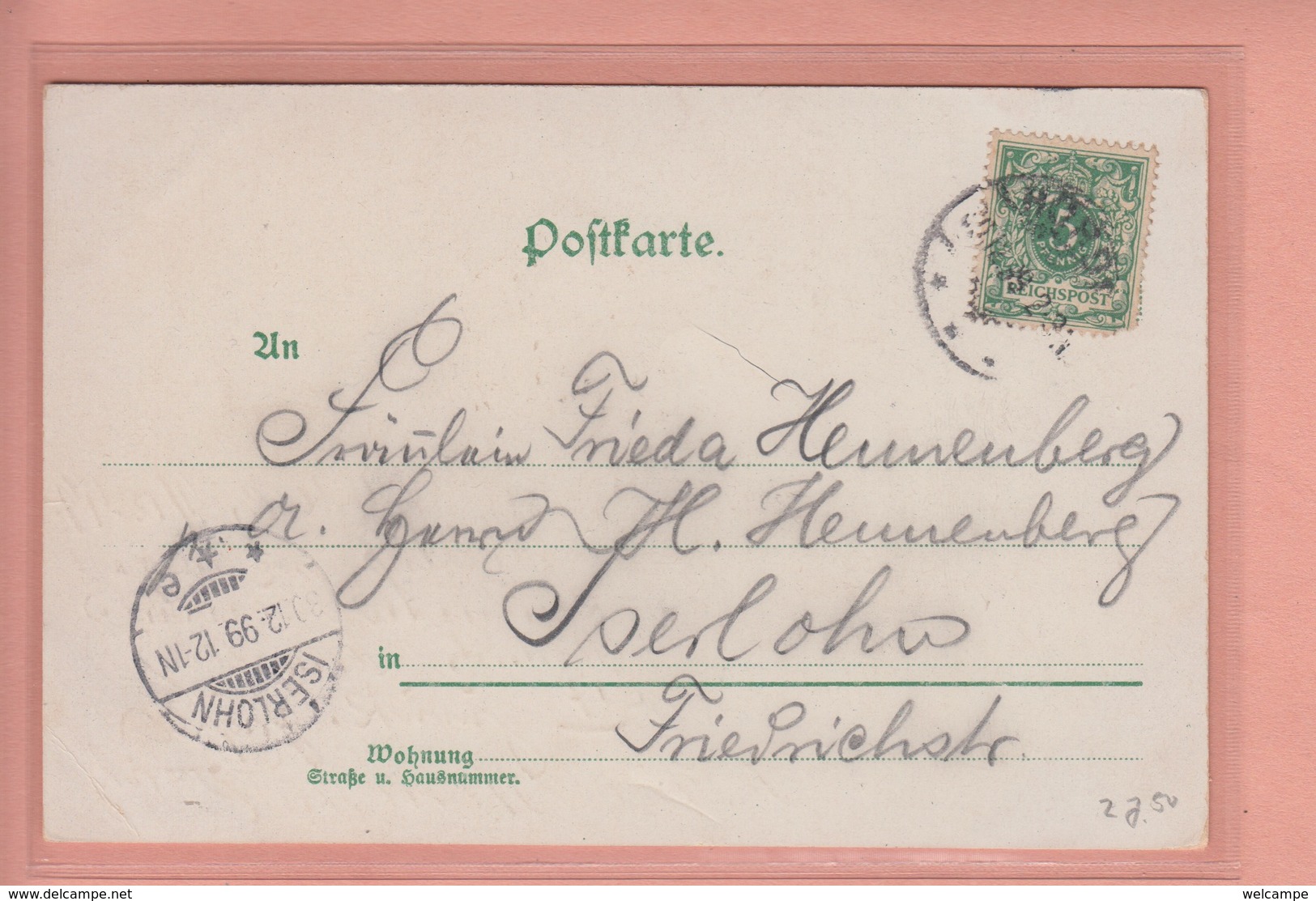 OLD POSTCARD  GERMANY -  GRUSS AUS APLERBECK 1899 - Dortmund