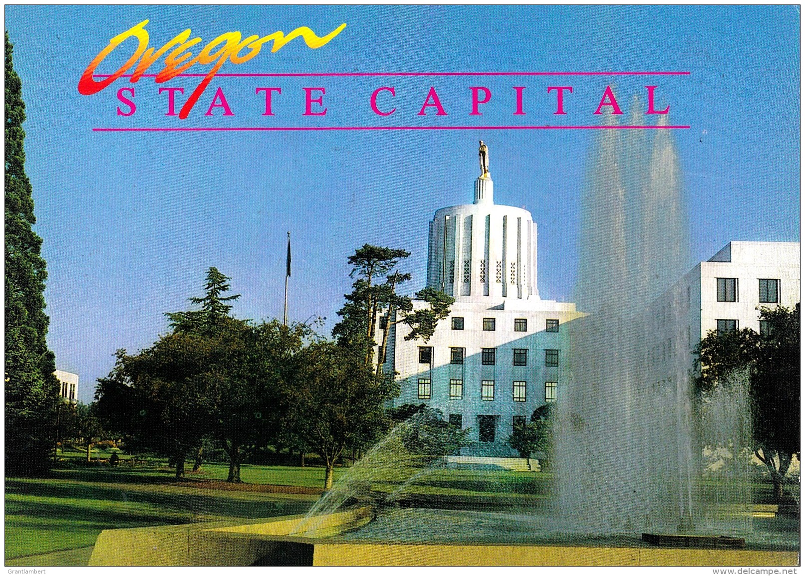 Oregon State Capital, Eugene, Oregon, USA Unused - Salem