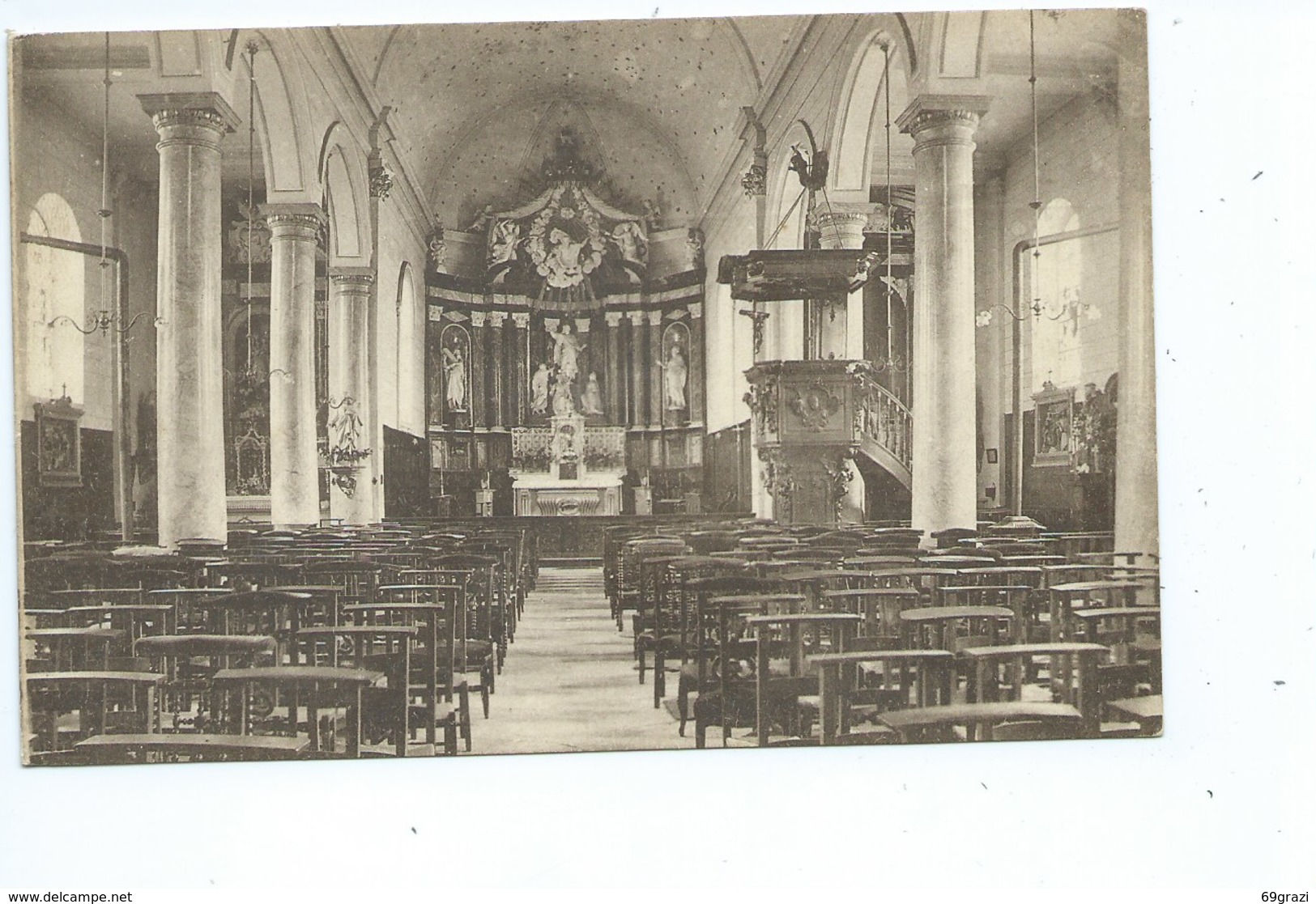 Genval Intérieur De L'Eglise - Rixensart