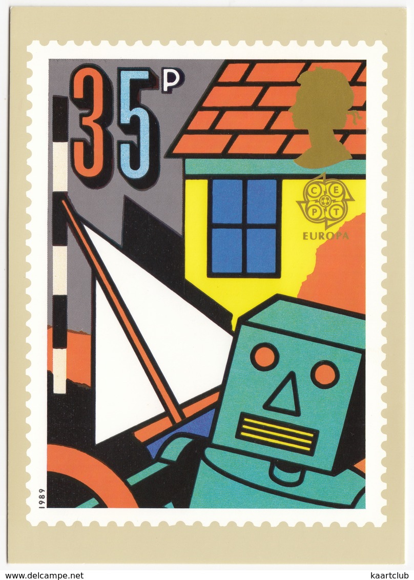 Toys  - Games And Toys  (35p Stamp) -  1989 - (U.K.) - Postzegels (afbeeldingen)