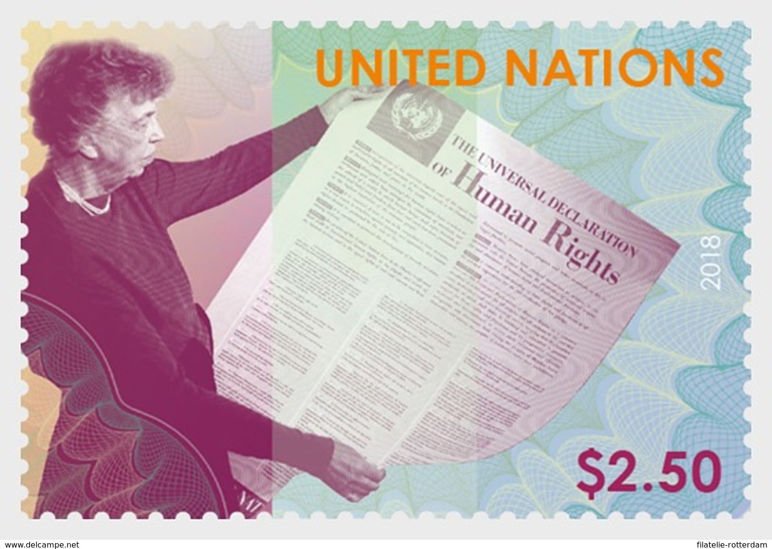 VN / United Nations (New York) - Postfris / MNH - 70 Jaar Mensenrechten 2018 - Neufs