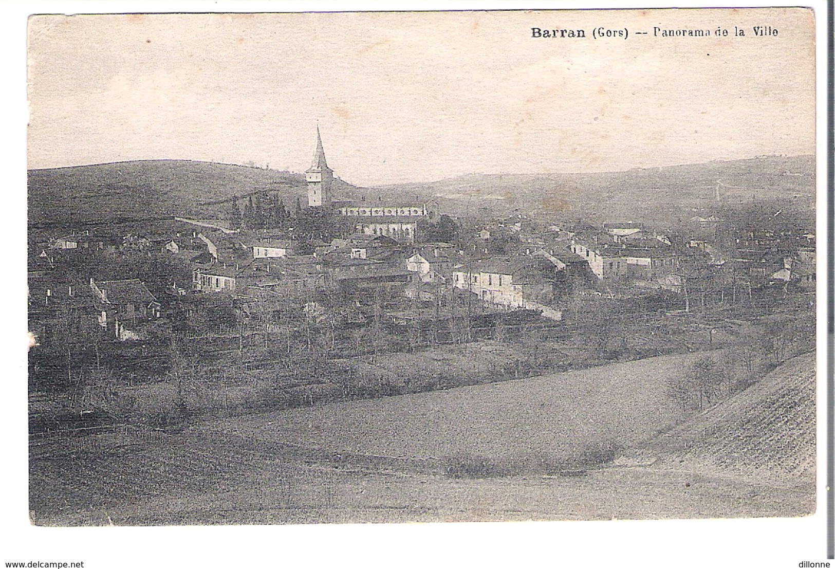 D 32   BARRAN  Panorama De La Ville - Autres & Non Classés