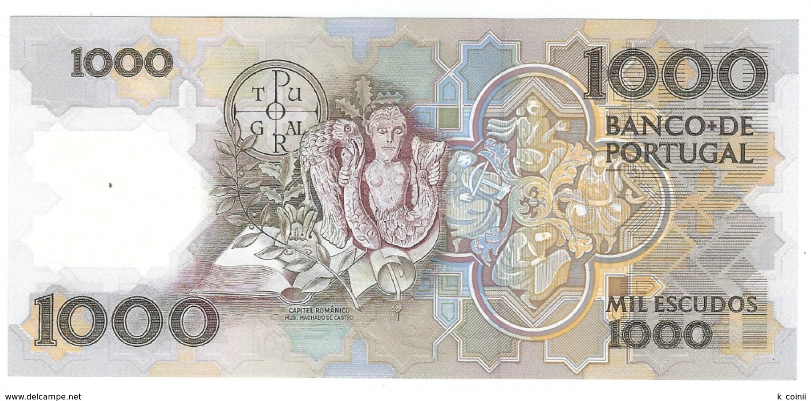 Portugal - 1000 Escudos (1000$00) 1987 26 Feb - UNC - Portugal