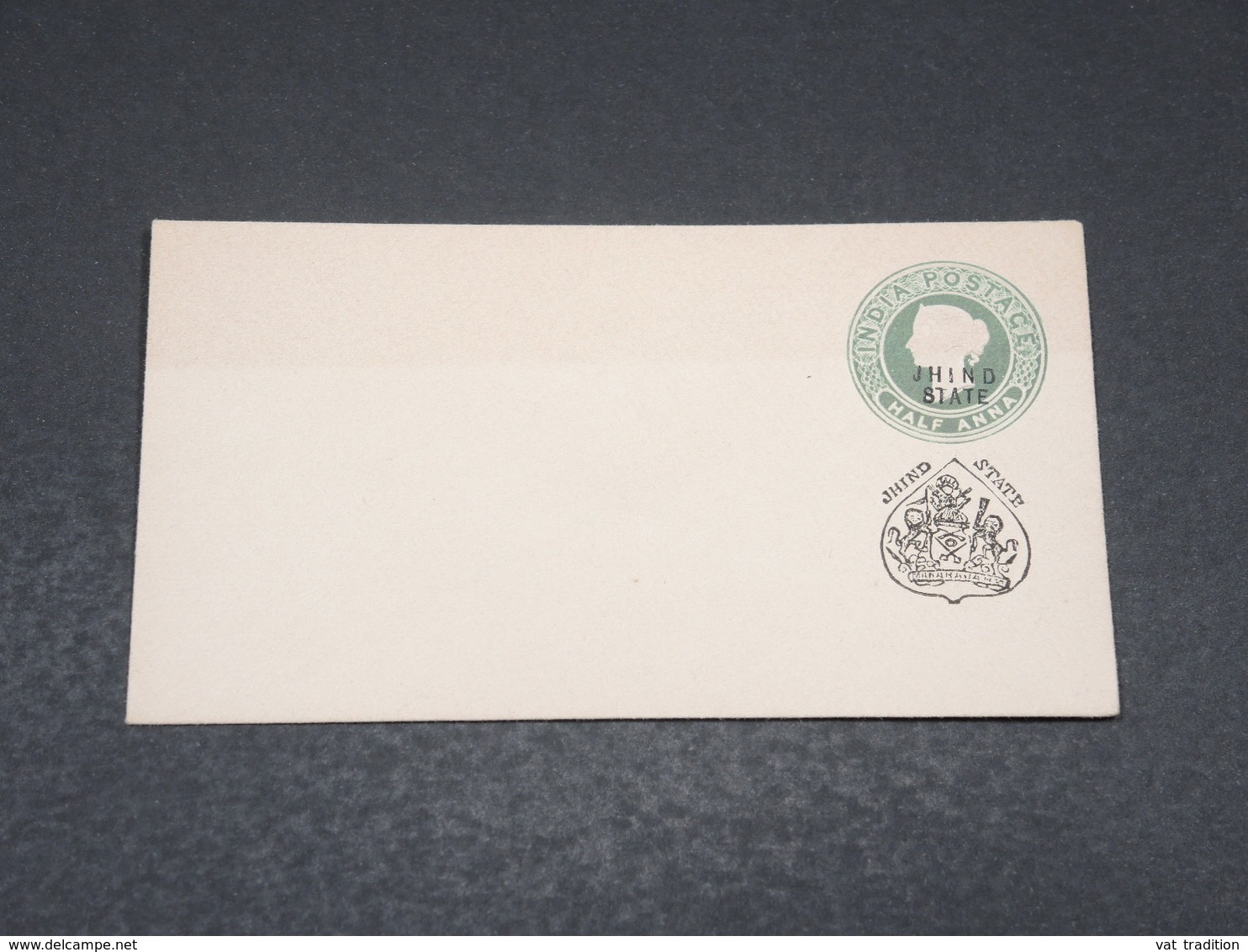 INDE - Entier Postal Surchargé Jhind Non Circulé - L 17493 - Jhind