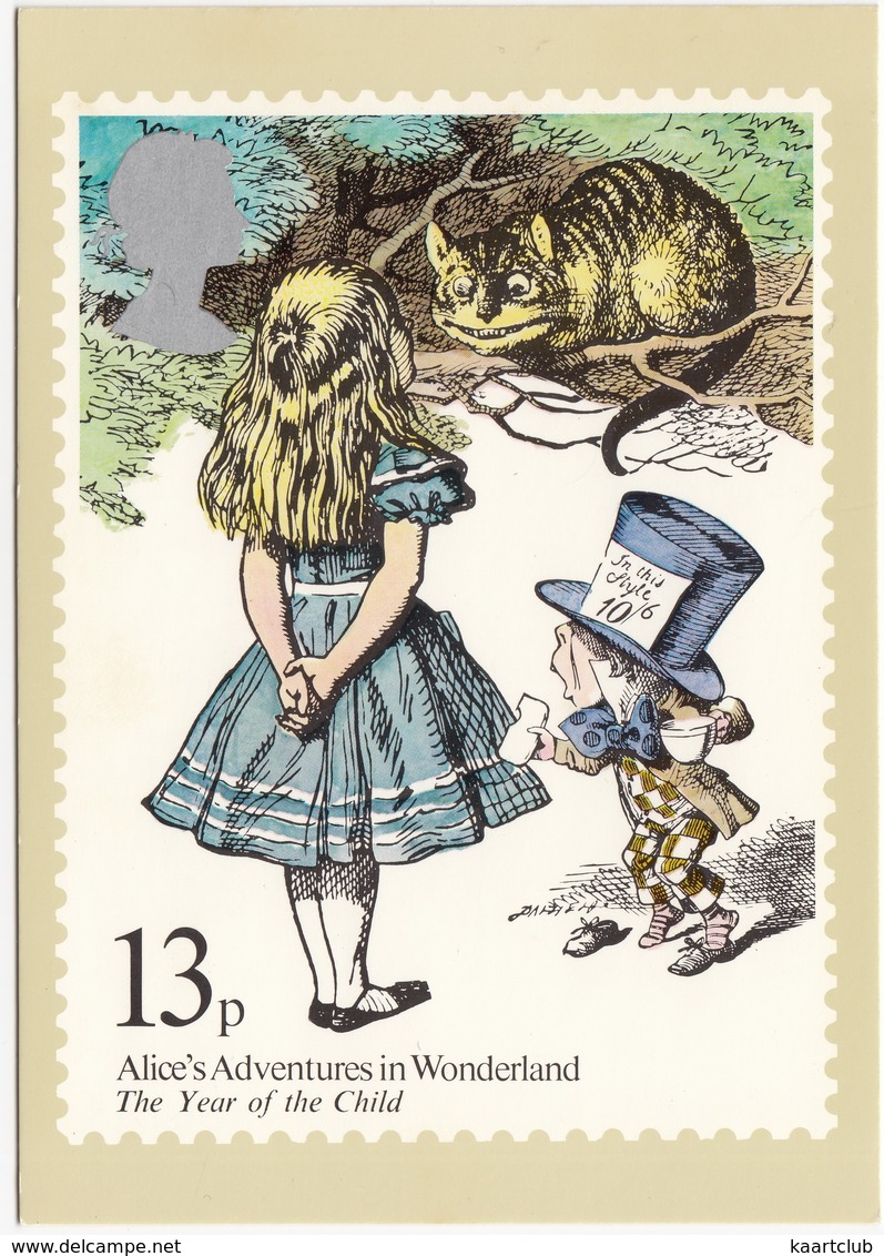 'Alice's Adventures In Wonderland' -  The Year Of The Child  (13p Stamp) -  1979 - (U.K.) - Postzegels (afbeeldingen)