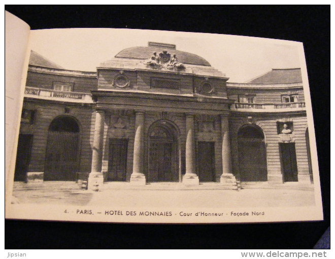 carnet 20 cpa La Monnaie de Paris vendues aux bénéfices des Veuves Orphelins du personnel -- toutes photos  AVRIL18-8bis