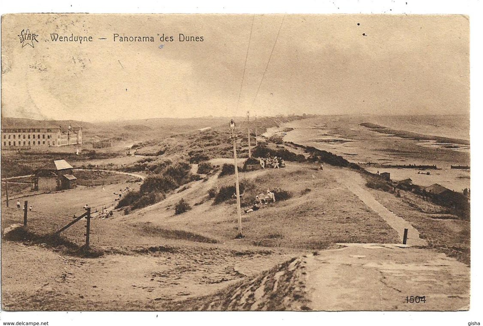 Wenduine  Panorama Des Dunes - Wenduine