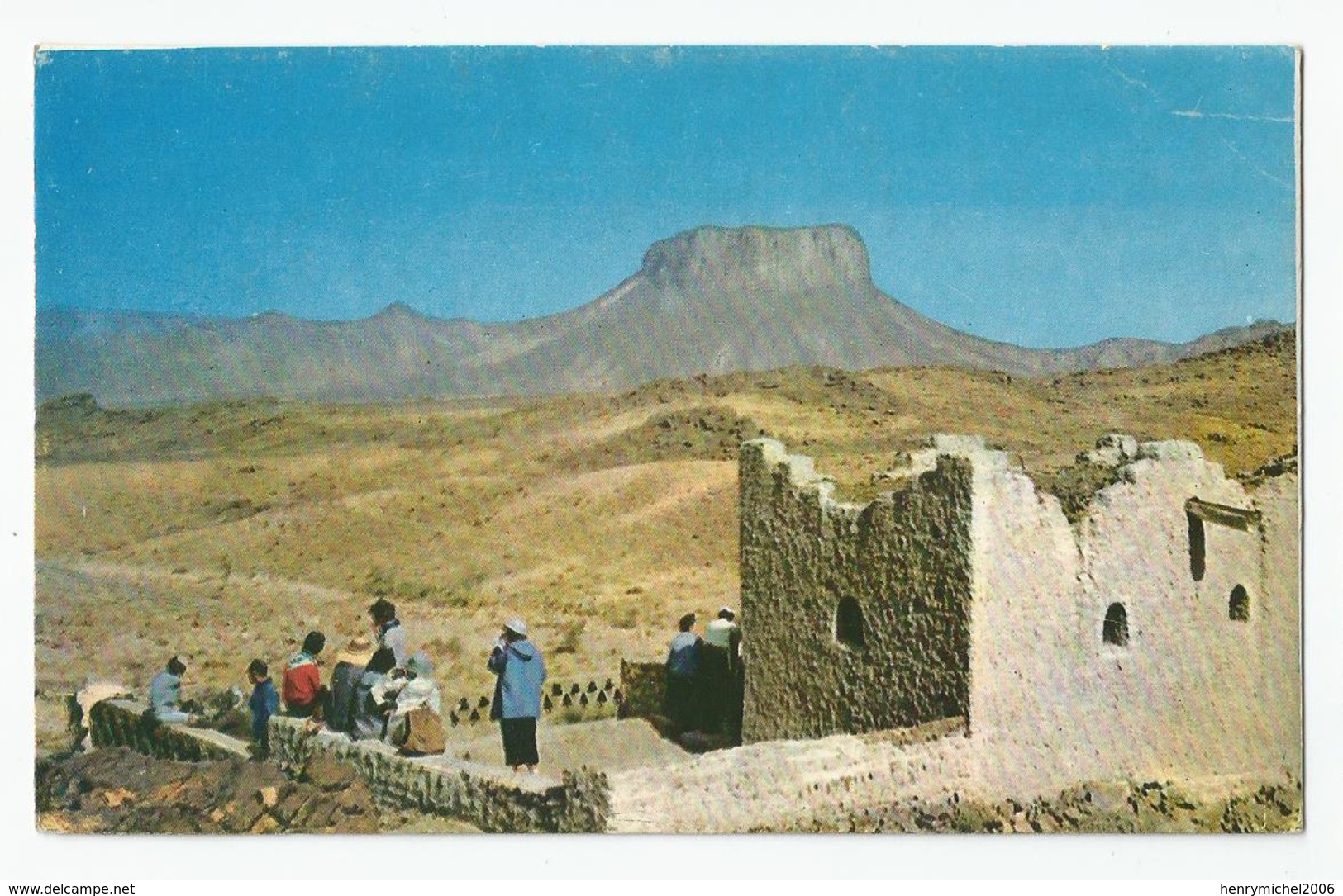 Algérie - Hoggar Vue Du Hoggar Cachet Oasis Tamanrasset 1973 - Autres & Non Classés