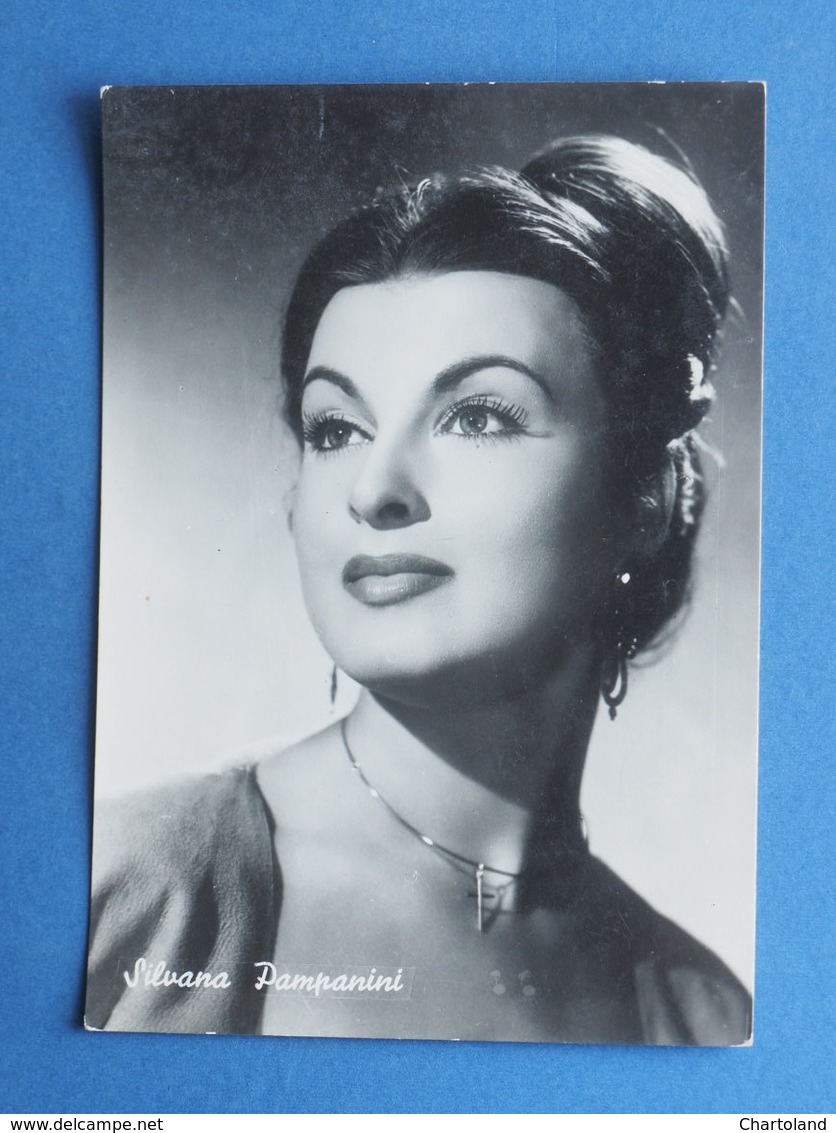 Cartolina Cinema - Attrice Silvana Pampanini - Anni '50 - Altri & Non Classificati