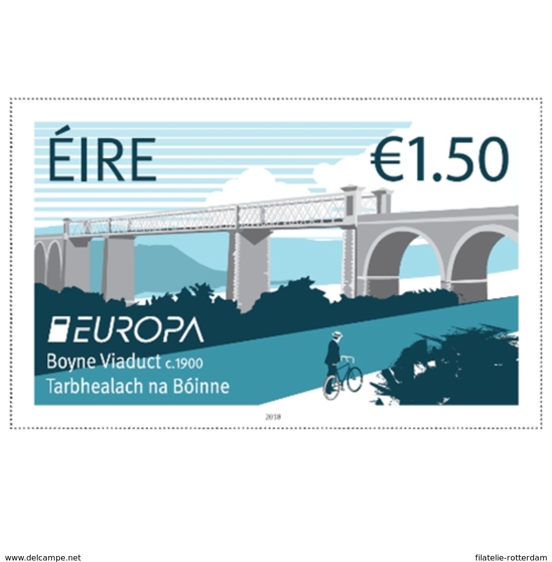 Ierland / Ireland - Postfris / MNH - Complete Set Europa, Bruggen 2018 - Neufs