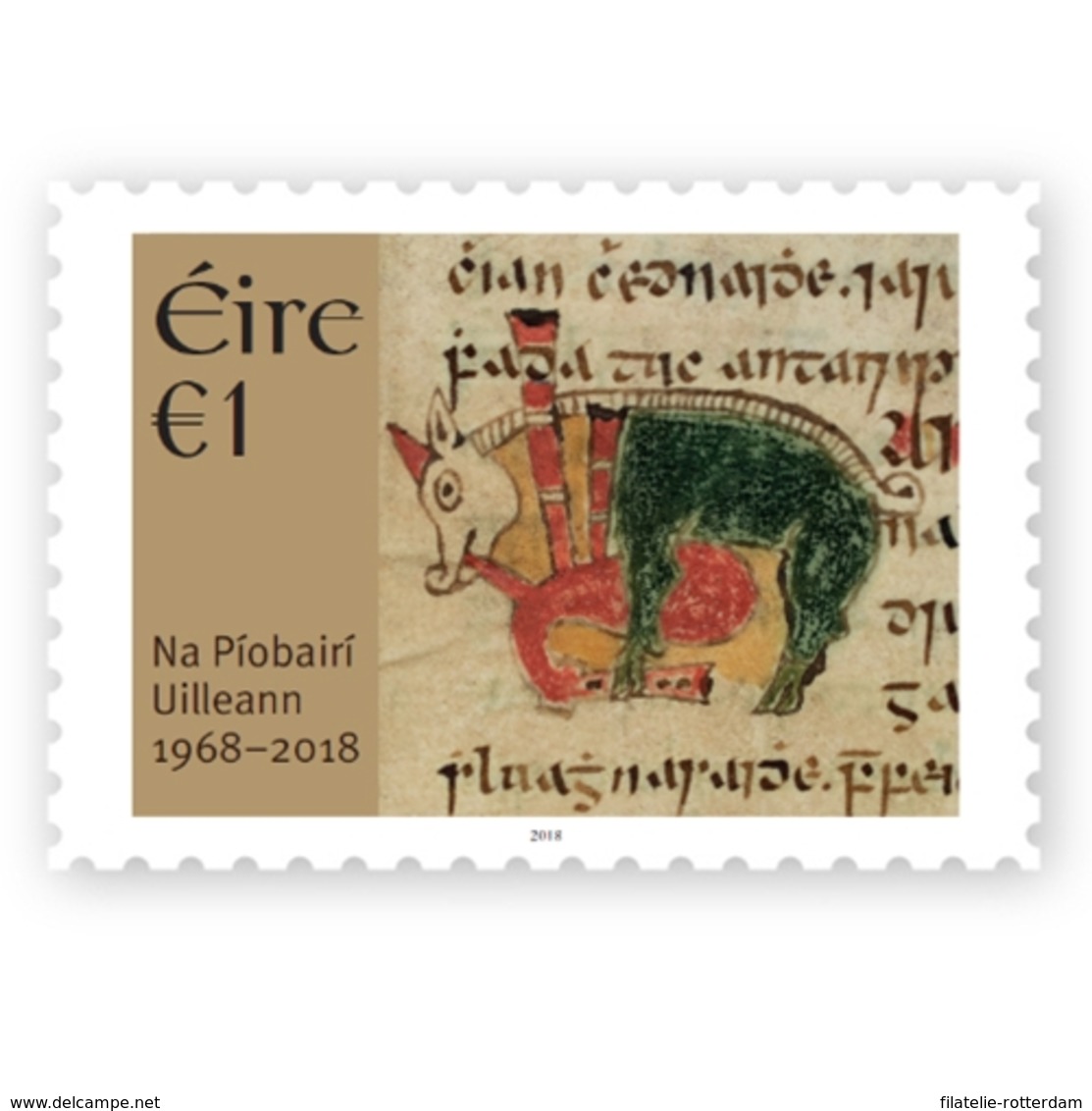 Ierland / Ireland - Postfris / MNH - Na Piobairi Uilleann 2018 - Neufs